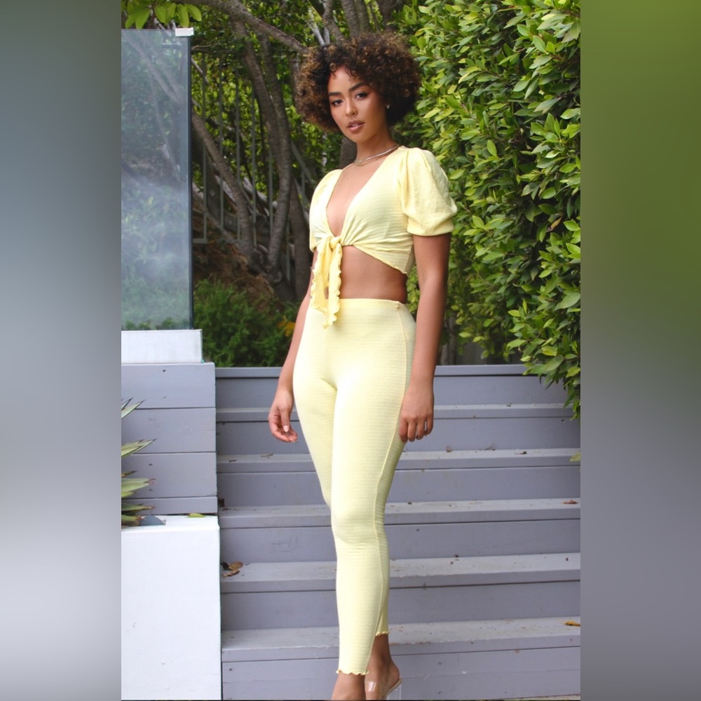 Yellow Women's Jumpsuit